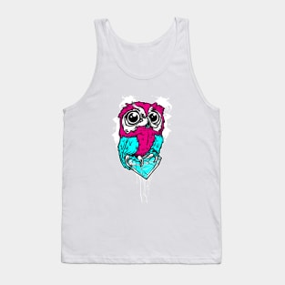 Owls, eagle owl | design Tank Top